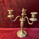 Pair of bronze candlesticks