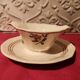 Armelle sauce boat Sarreguemines hand-painted