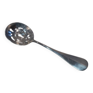 Cuillère à servir les glaçons métal argenté christofle baguette