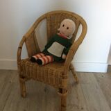 Rattan chair 1970