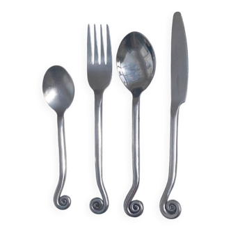 Set of 4 Spirale cutlery