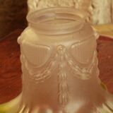 Old tulip glass lampshade