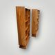 Pair of Art Deco style bookshelves in rosewood veneer - é