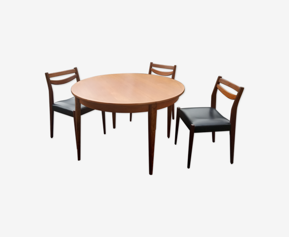Set 50s/60s table and chairs
