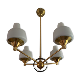 Vintage brass chandelier