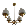 Vintage brass chandelier
