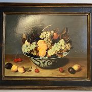 Painting: reproduction of still life with fruit