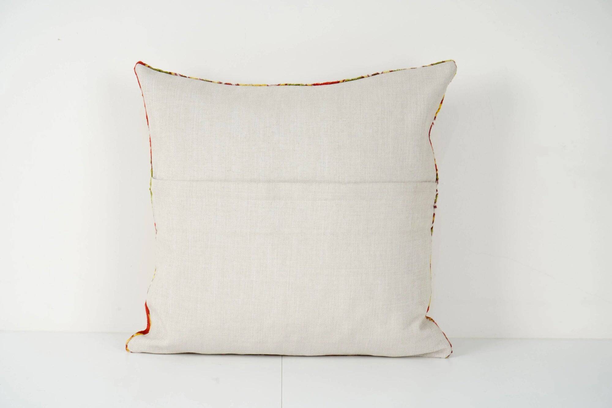Vintage velvet cushion cover 51x51 cm