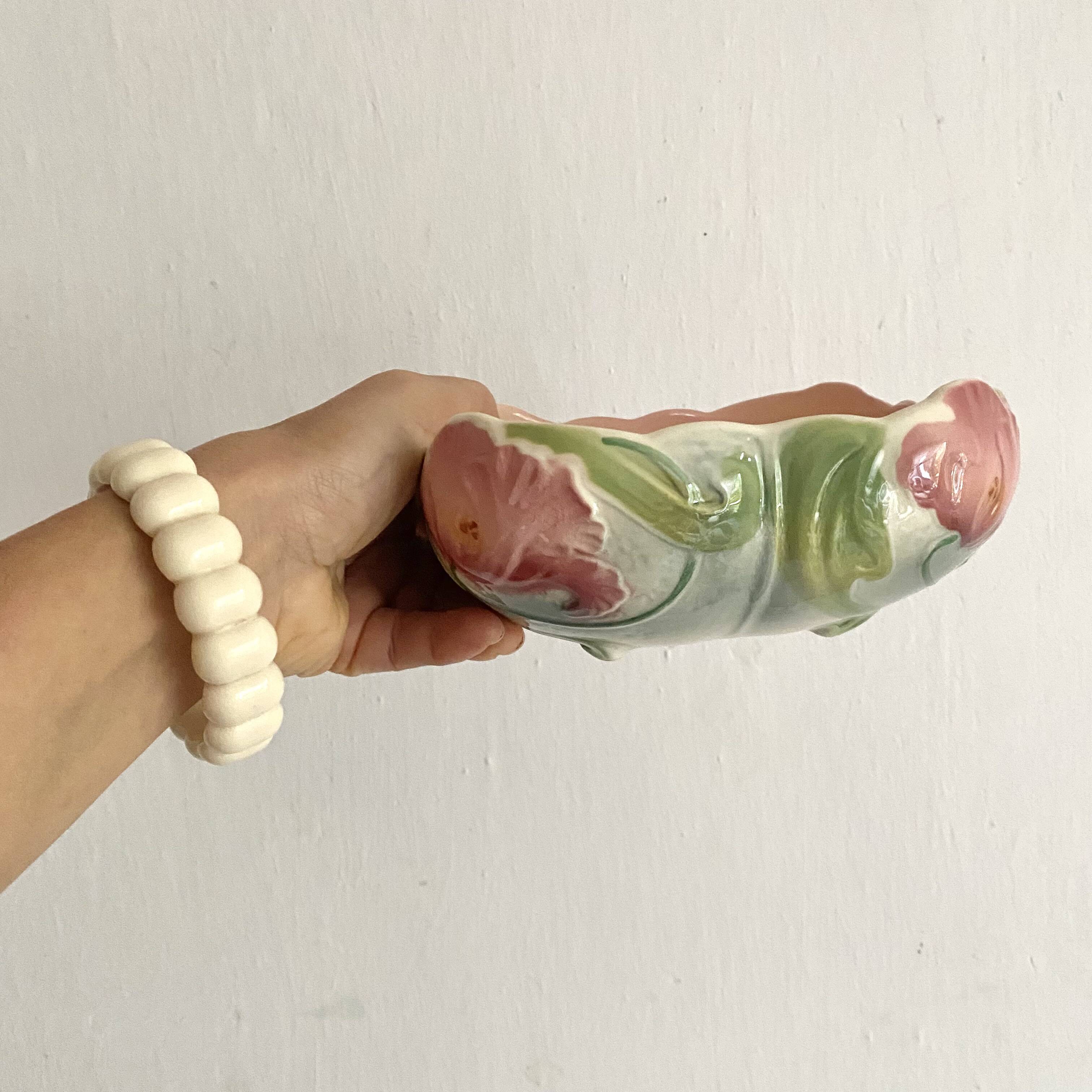 St Clément France Art Nouveau slip dish