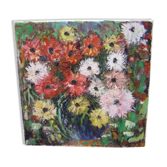 Vintage flower painting
