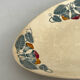Ravier ironstone Longchamp model Rita - oval dish antique earthenware