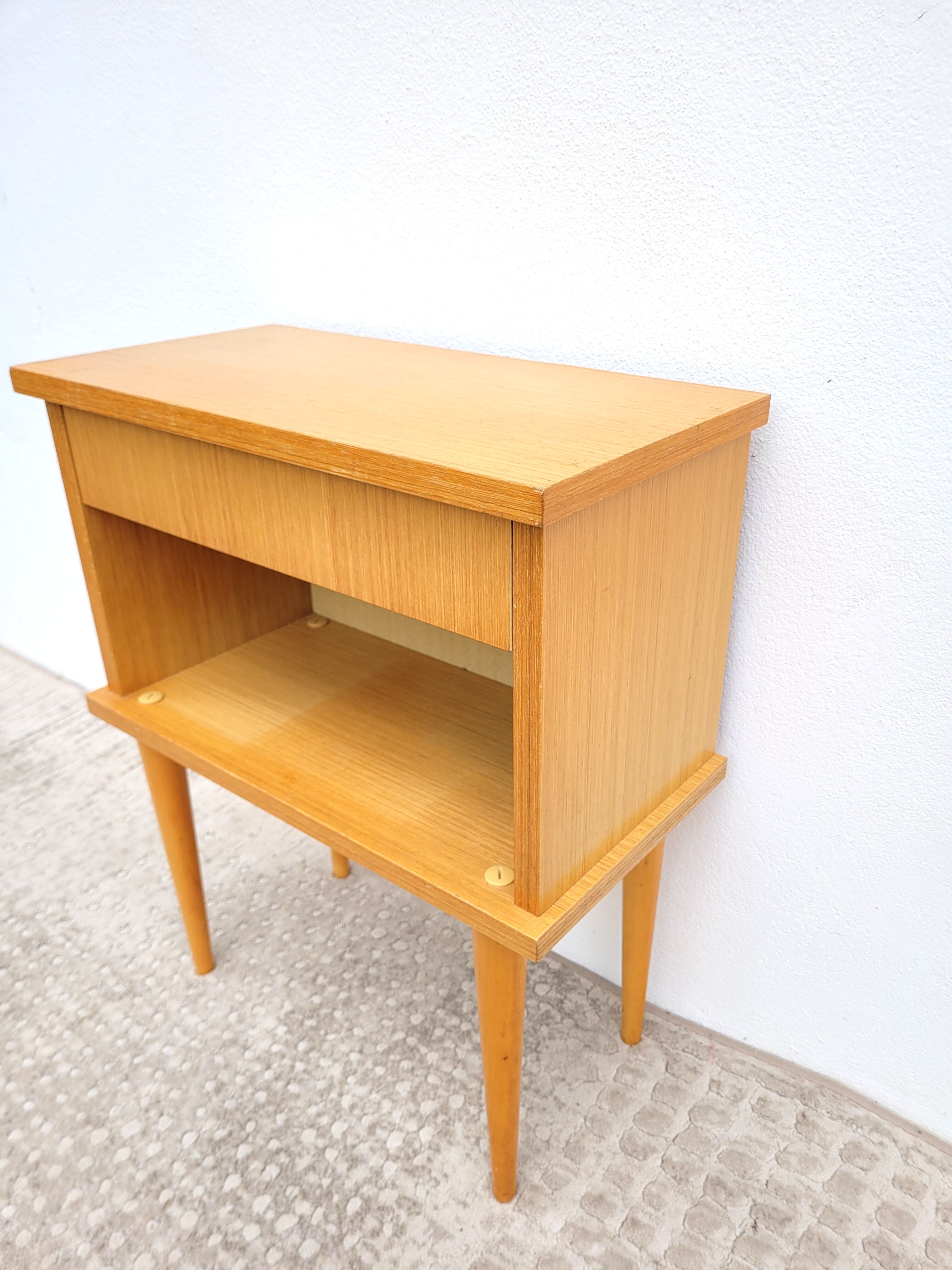 Wooden bedside 1970
