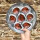 Mbfa pornic oyster plates, 1960