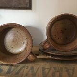 2 cups in stoneware