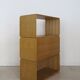 Italian Samara Series Modular Bookcase in Ash by Derk Jan De Vries for Maisa, 1970s