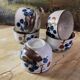 Vintage Japanese tea bowls