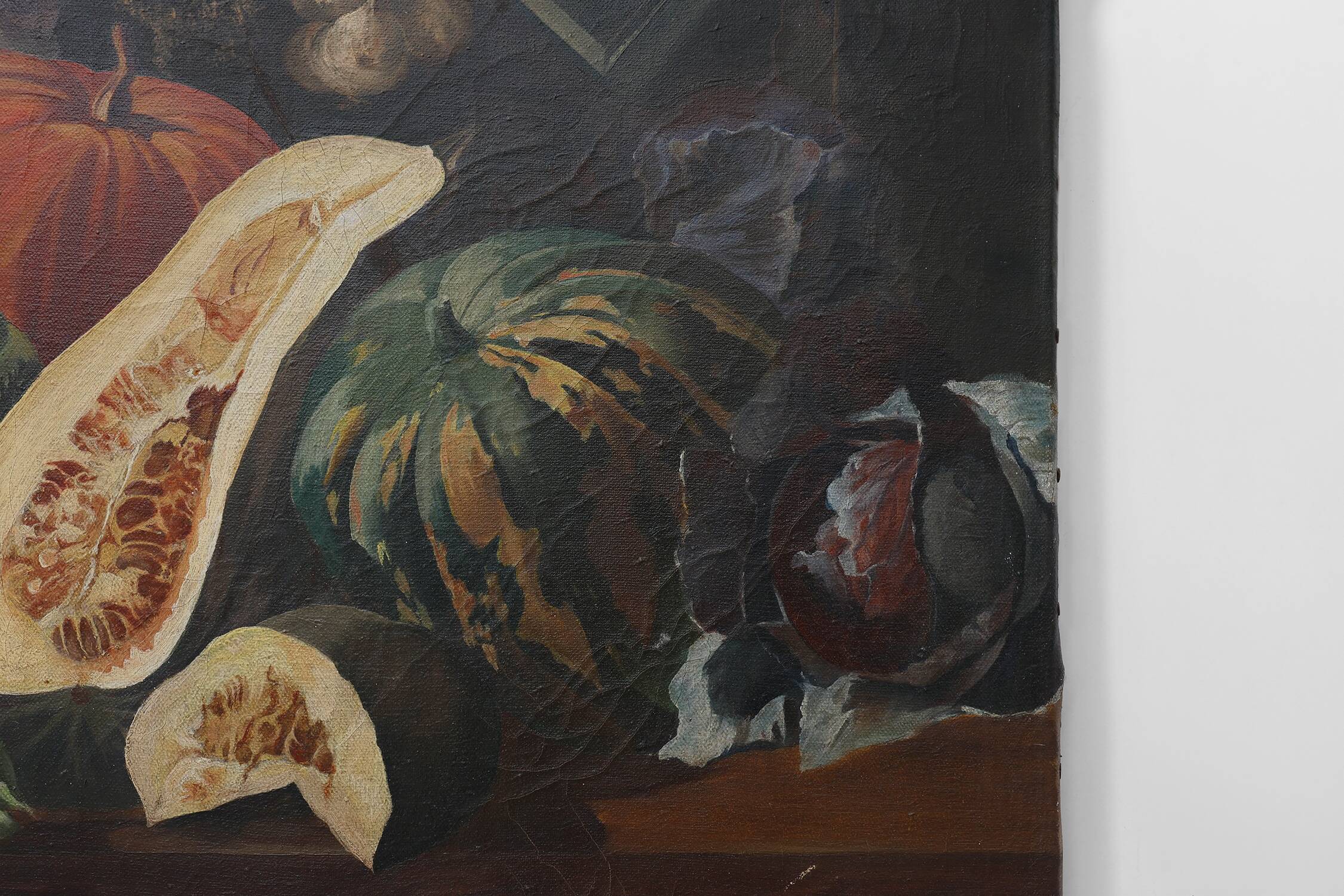 Still Life with Vegetables and Pottery by A. Platteau, Belgium, 1935–1936