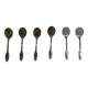 Set of 6 Jean Couzon teaspoons