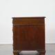 Bureau anglais 9 tiroirs en bois et cuir
