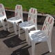 Set of chairs model "samba" Design Pierre Paulin for Henri Massonet, published by Stamp