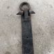 Wrought iron candle holders 1900 brutalist sconces