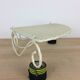 Notch, corner shelf in white perforated sheet metal