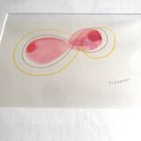 Jean PIAUBERT, Untitled, c. 1960. Original drawing signed in pencil.