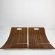 Scandinavian Magazine Rack in Teak Veneered Plywood, 1970's