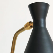 Lampe cocotte noir