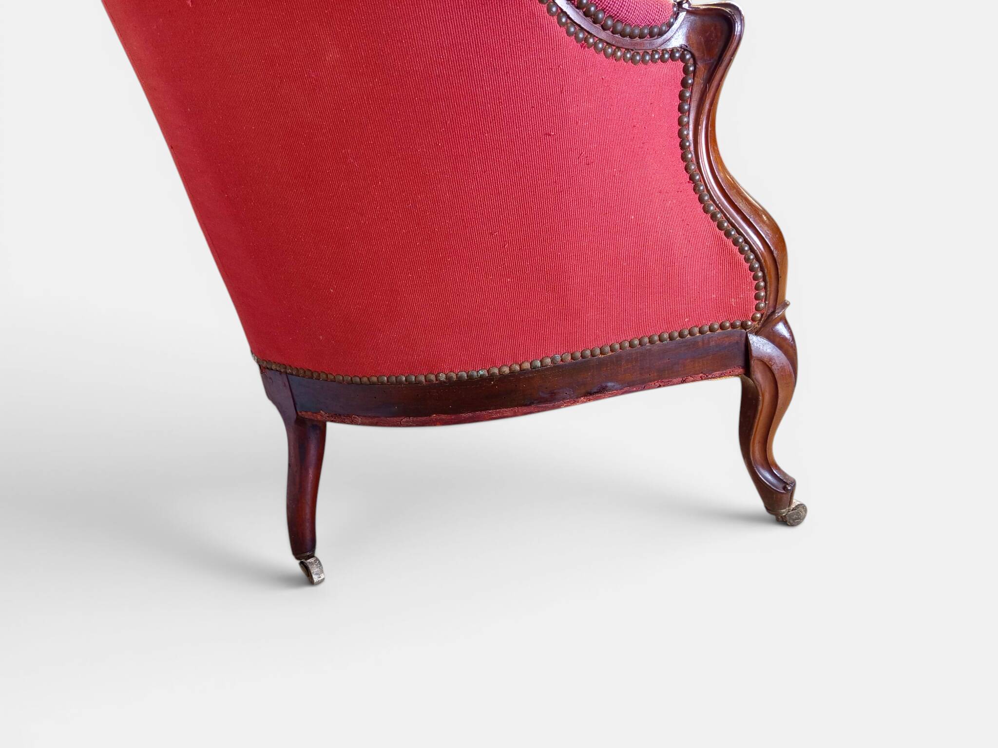 Three-seater basket canapé in Louis XV style – 19th century