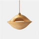 Luminaire design en bambou moyen format