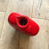 Brothers Cloutier red vase