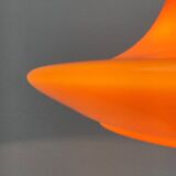 Mid-century glass tulip pendant by Peill & Putzler, 1960s