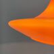 Mid-century glass tulip pendant by Peill & Putzler, 1960s