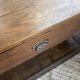 Table de gantier drapière 1900 chêne massif 330cm XL