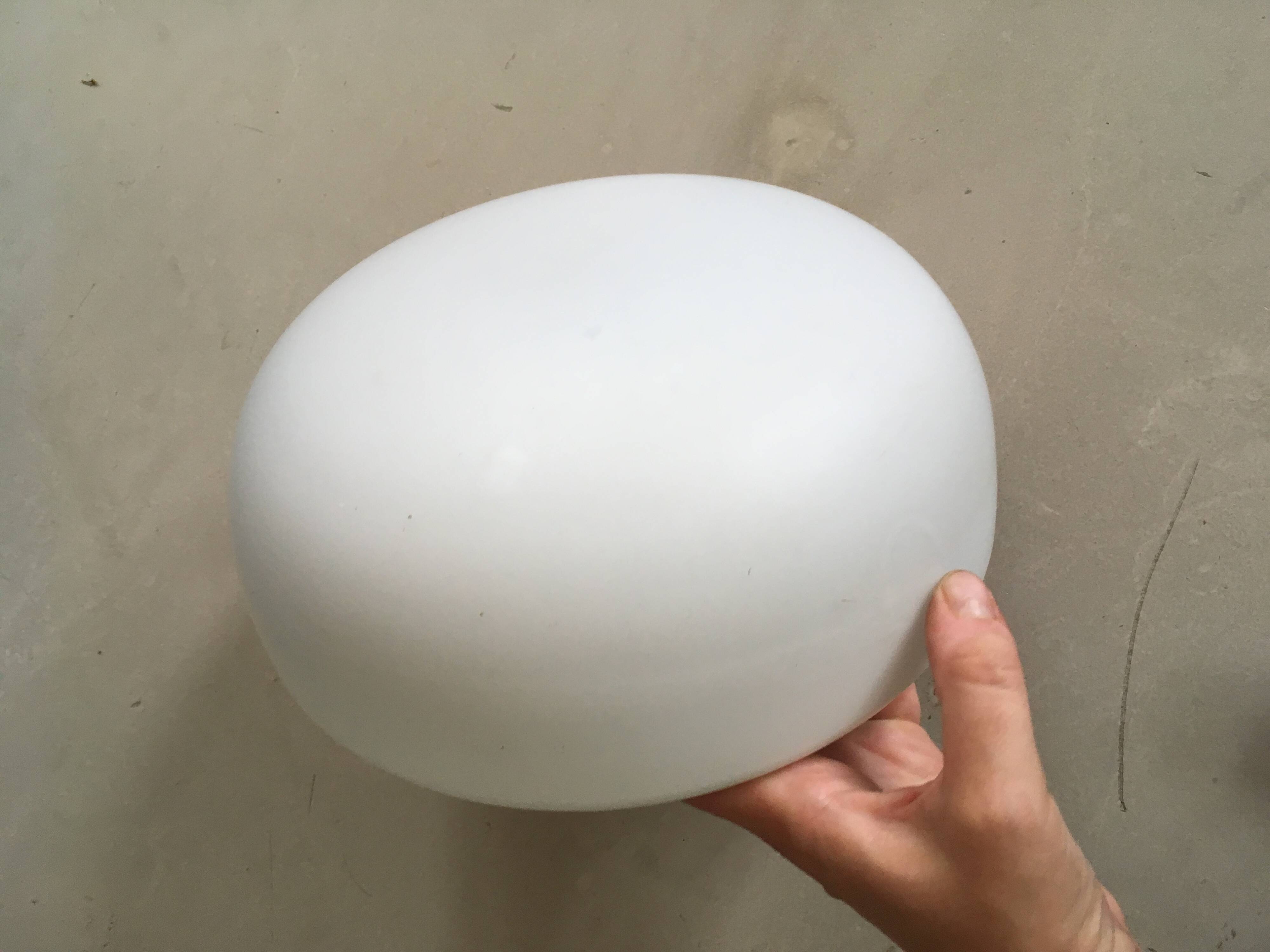Vintage opaline wall or ceiling light