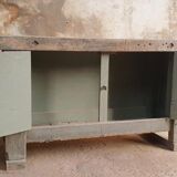 Old carpenter's workbench