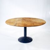 Xxl Drench marble Zanotta postmodern dining table