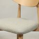 Dining room chairs set of 6 sage green Scandinavian design