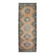 Vintage Turkish Hand-Knotted Runner 125x340