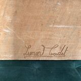 Ancient Carved Panel Bas Relief Sculpture Benin Dahomey Ritual Scene