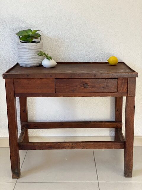 Wooden farm console
