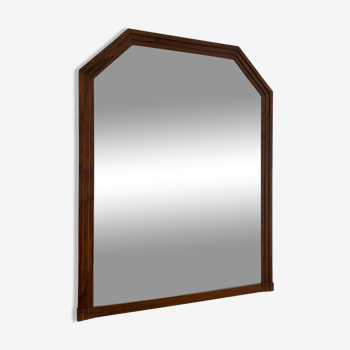 Grand miroir en bois