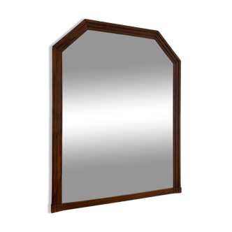 Large wooden mirror
