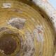 Old yellow glazed terracotta confit pot 19th century France