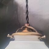 Opaline pendant light