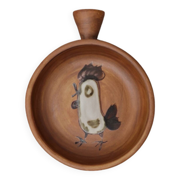 Ceramic fondue pot in the shape of a dove, 1970
