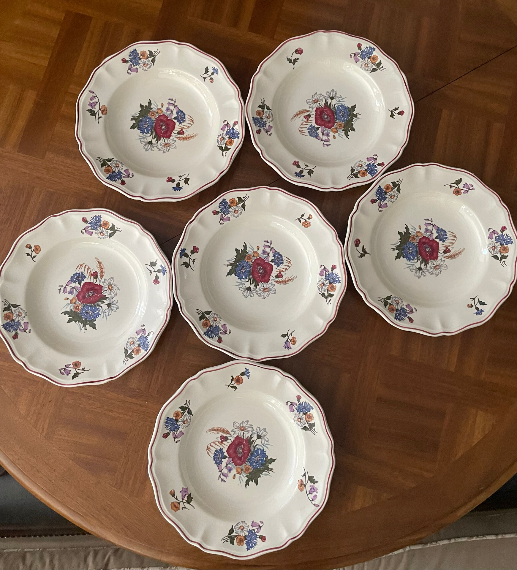 Service de table, Sarreguemines Agreste.39pcs