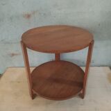 Solid wood side table