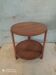 Solid wood side table